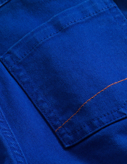 Relaxed Pocket Pants-Bluing Blue