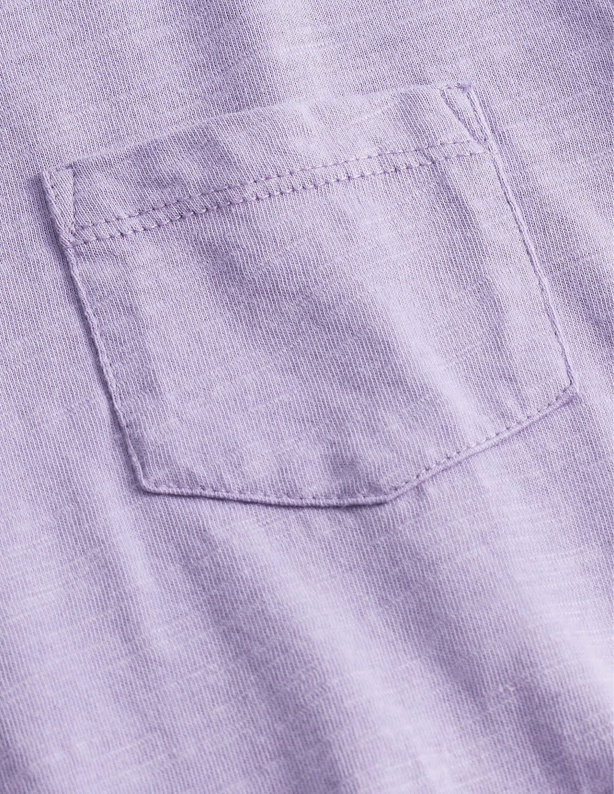 Long-sleeved Washed T-shirt-Misty Lavendar Purple