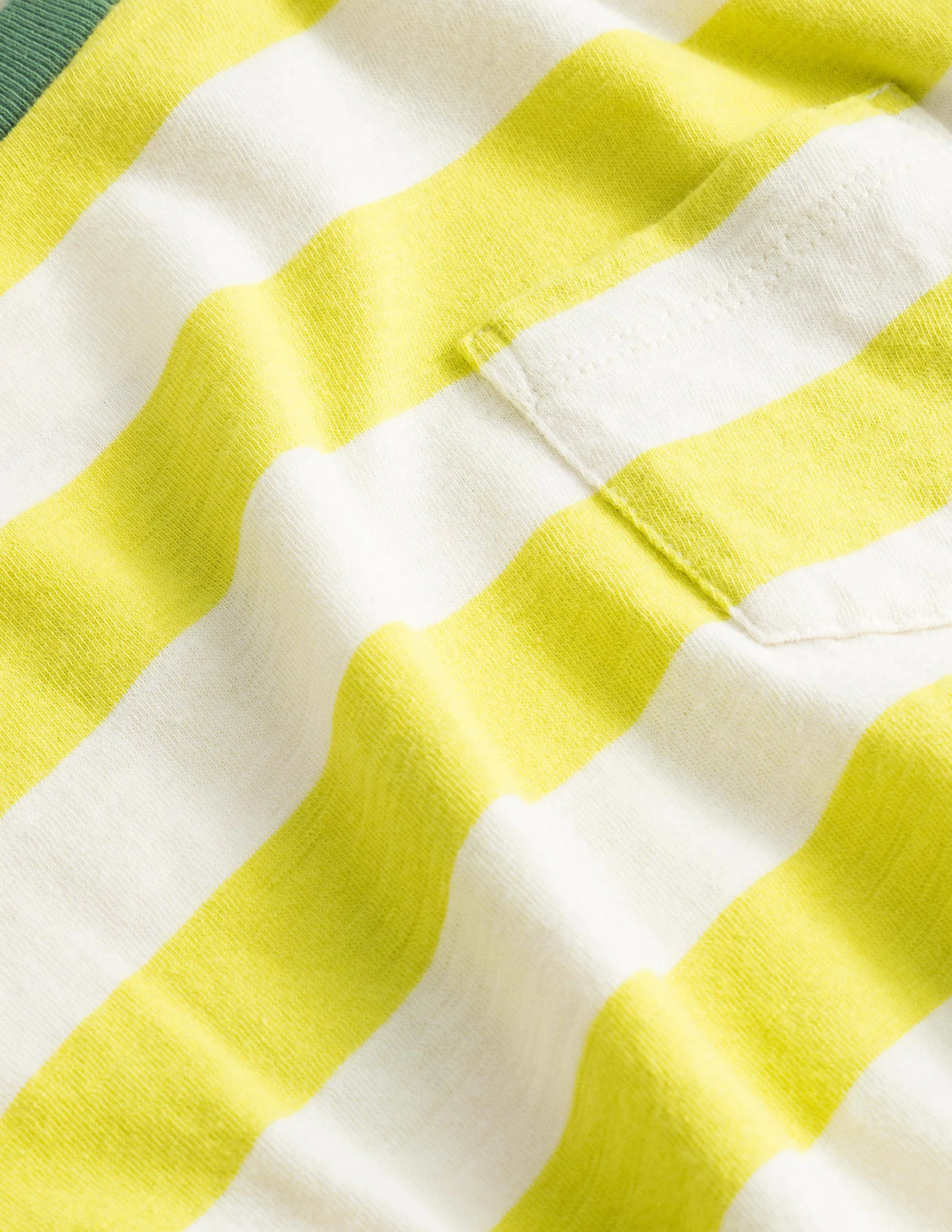 Long-sleeved Washed T-shirt-Gooseberry/Vanilla pod
