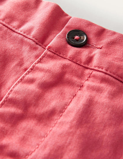 Chino Stretch Pants-Cherry Tomato Red