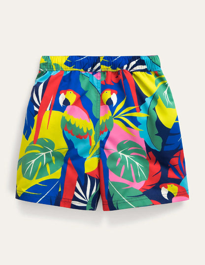 Swim Shorts-Multi Parrot