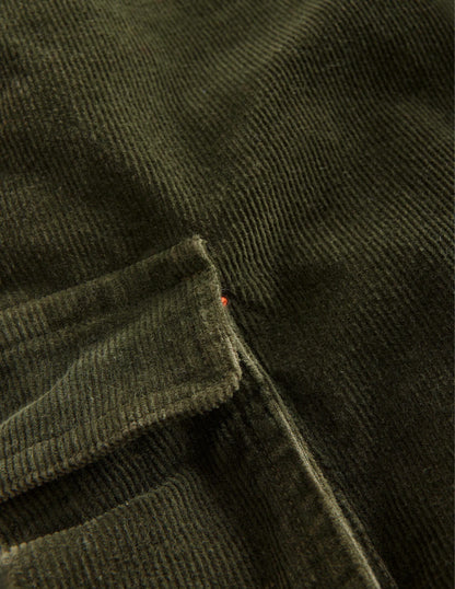 Cord Cargo Pants-Classic Khaki
