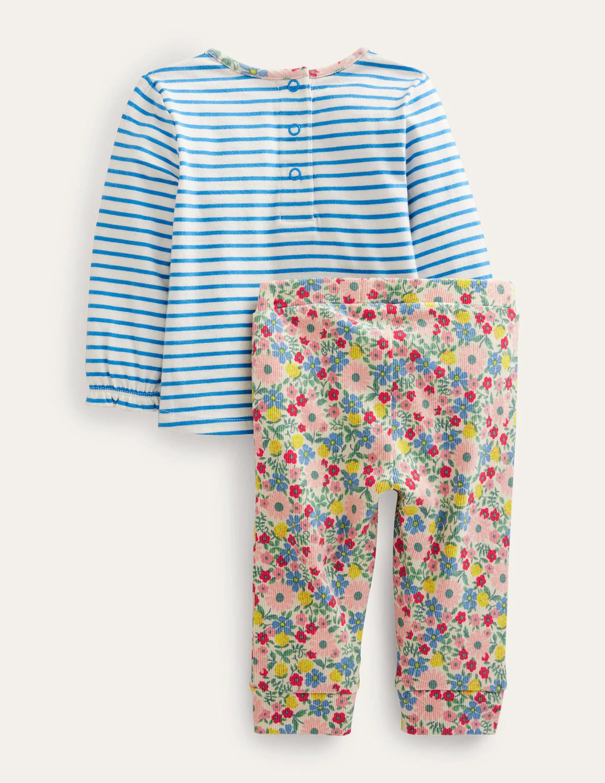 Jersey Logo Pocket Playset-Vanilla Pod Baby Fossil Floral