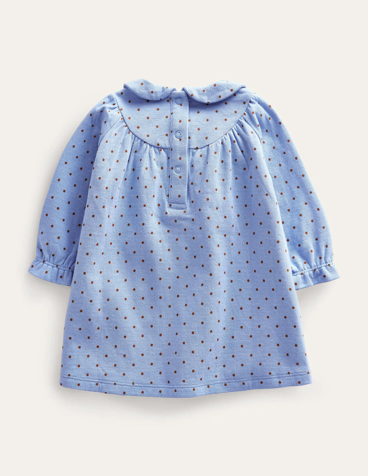 Double Sided Jersey Dress-Brunnera Butterscotch Brown