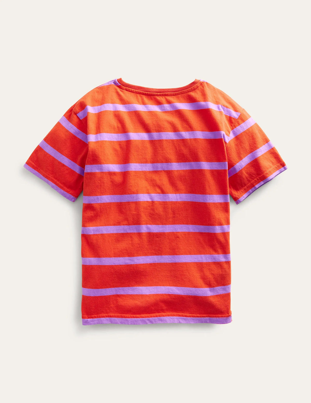 Relaxed T-shirt-Mandarin Orange/ Lupin