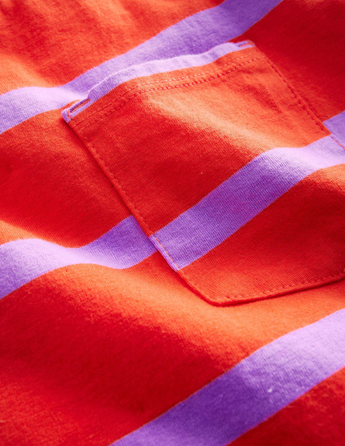 Relaxed T-shirt-Mandarin Orange/ Lupin