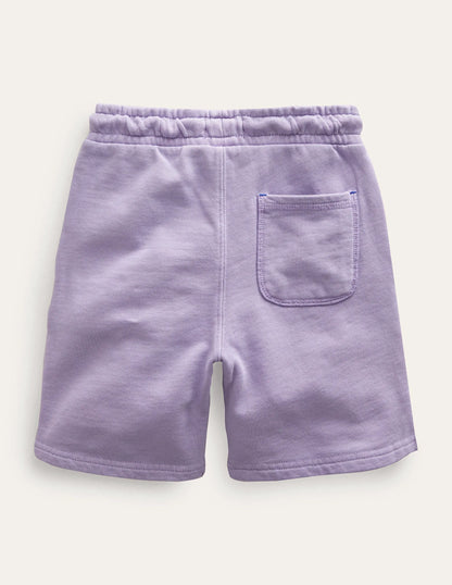 Garment Dye Shorts-Misty Lavender Purple