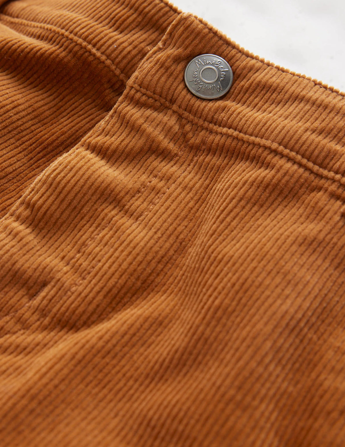 Straight Leg Cord Pants-Butterscotch Brown
