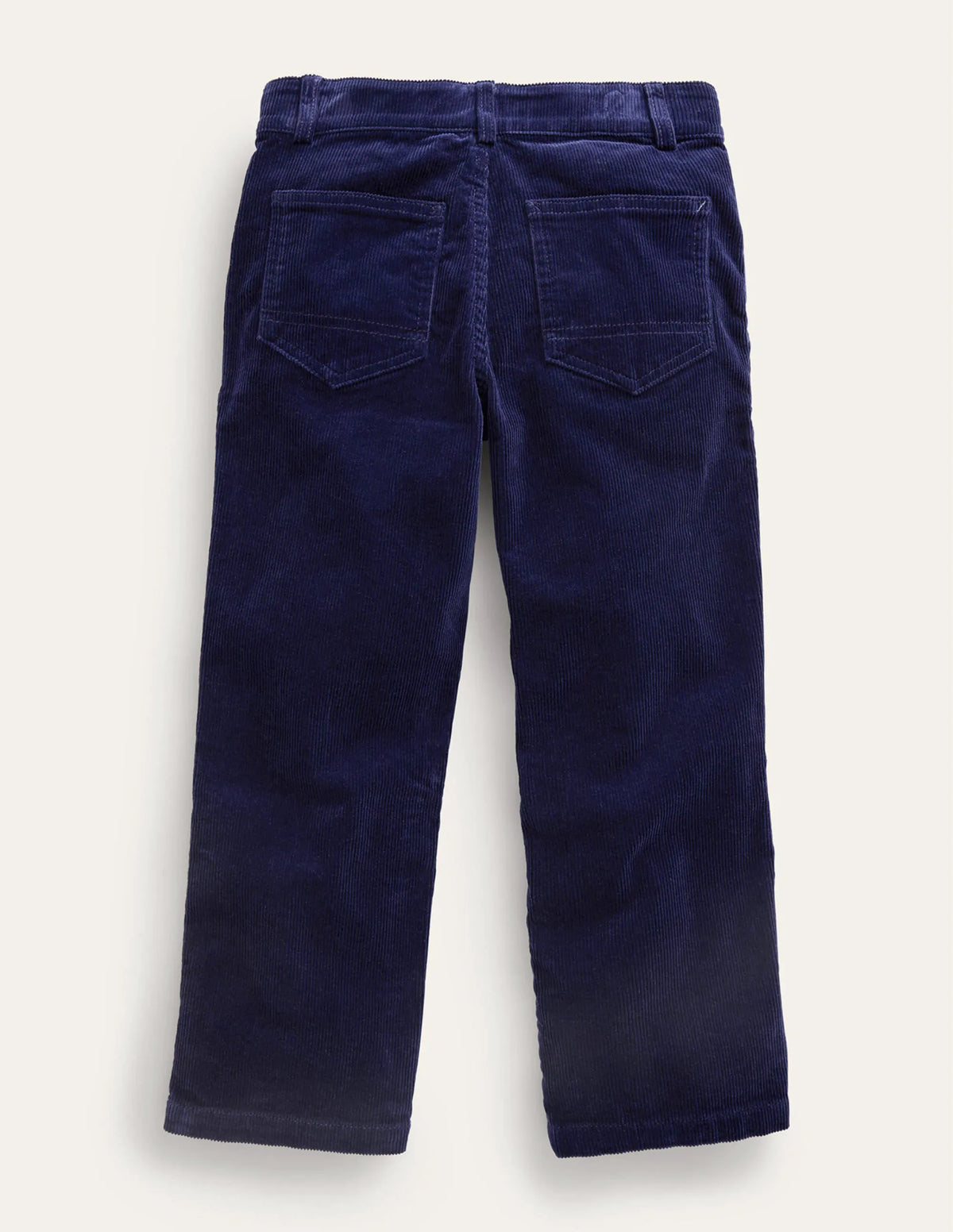 Straight Leg Cord Pants-College Navy