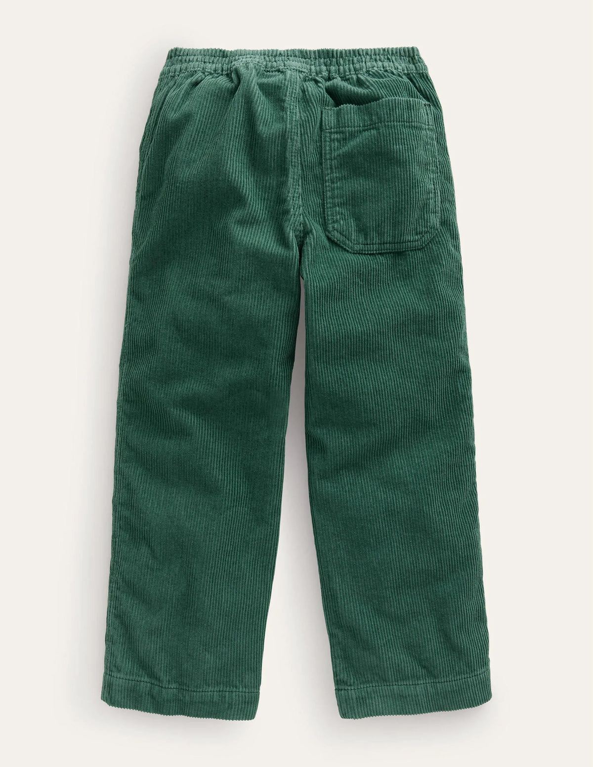 Chunky Pull-on Cord Pants-Monster Green