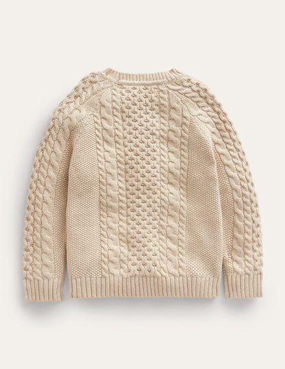 Heritage Cable-Ecru