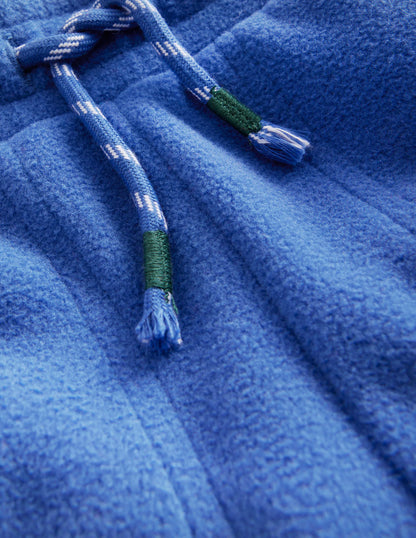 Fleece Sweatpants-Delft Blue