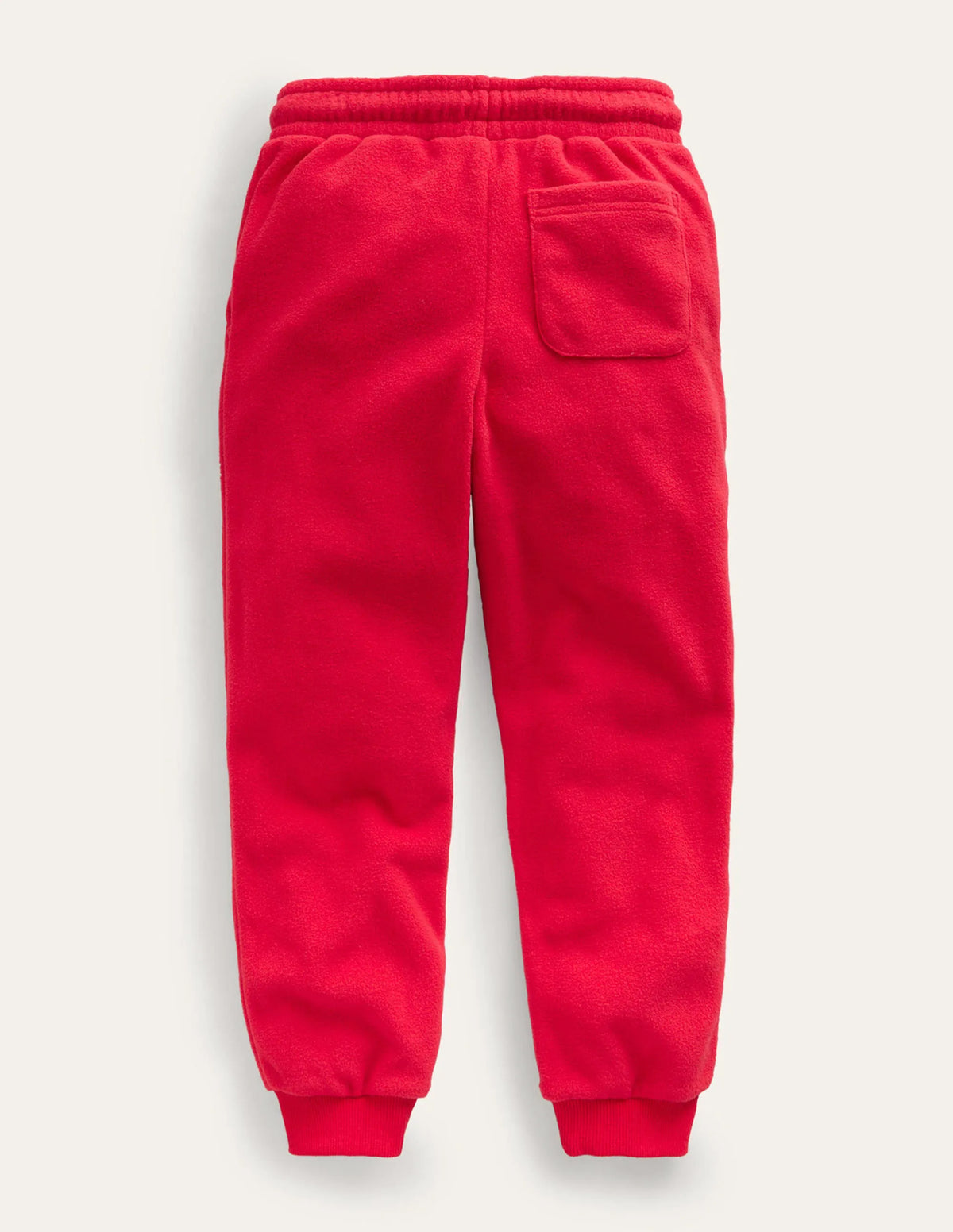 Fleece Sweatpants-Rockabilly Red