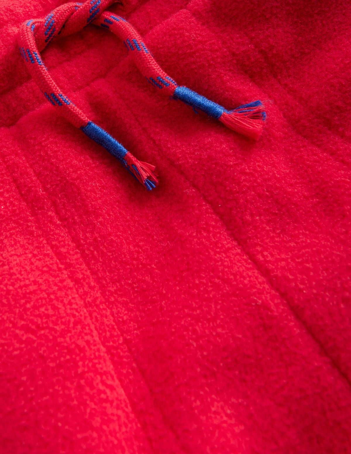 Fleece Sweatpants-Rockabilly Red