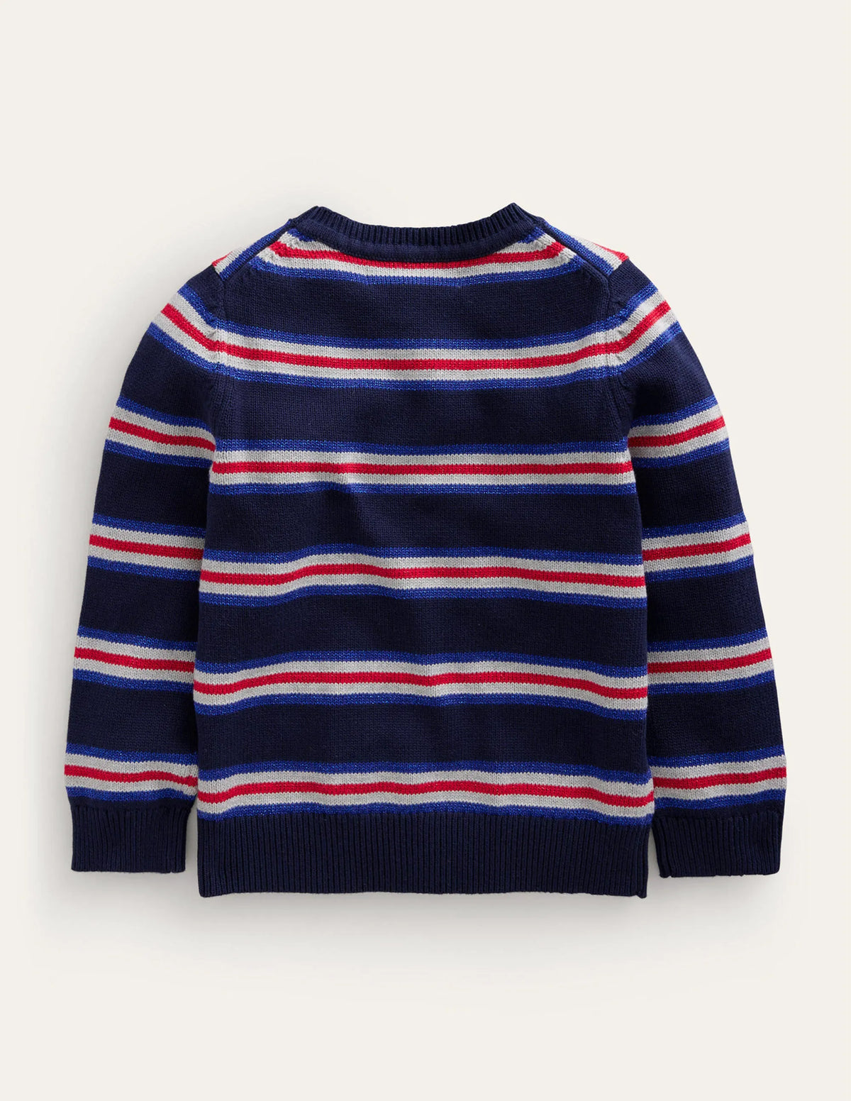 Sparkle Stripe Sweater-French Navy Stripe