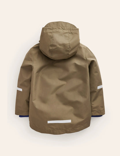 Waterproof Fisherman's Jacket-Classic Khaki