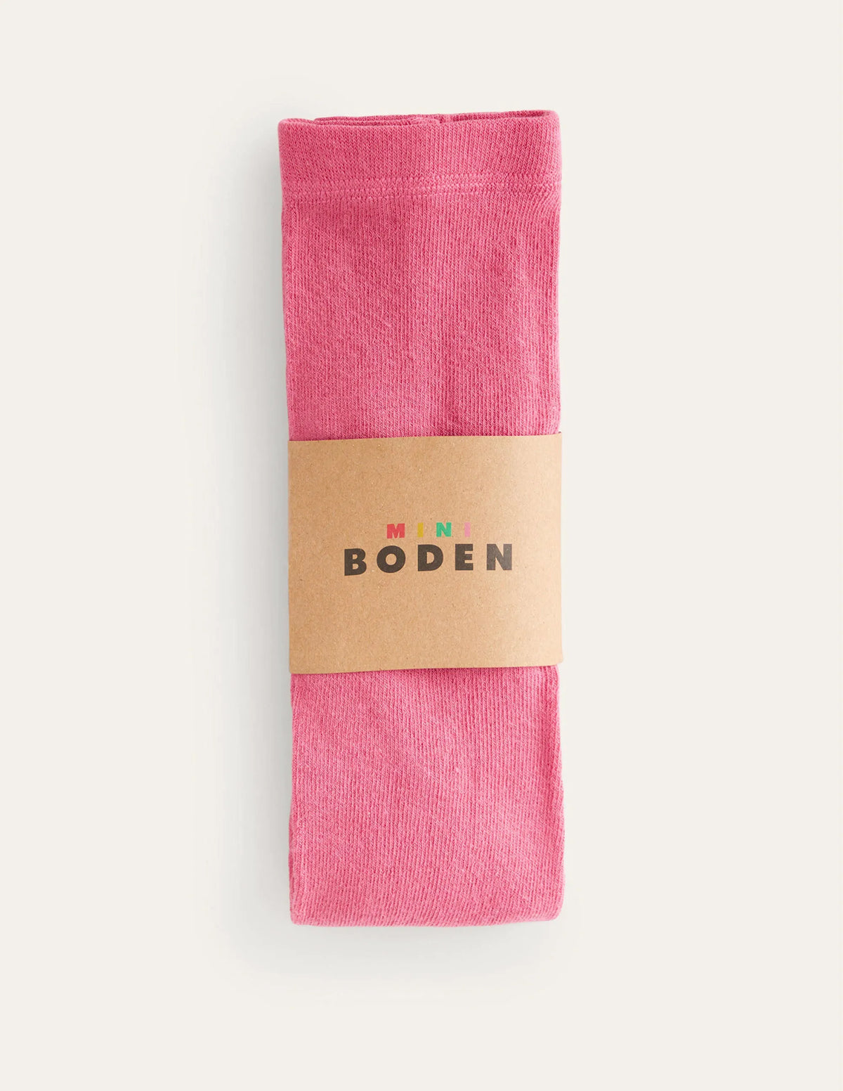Ribbed Tights-Rose Pink