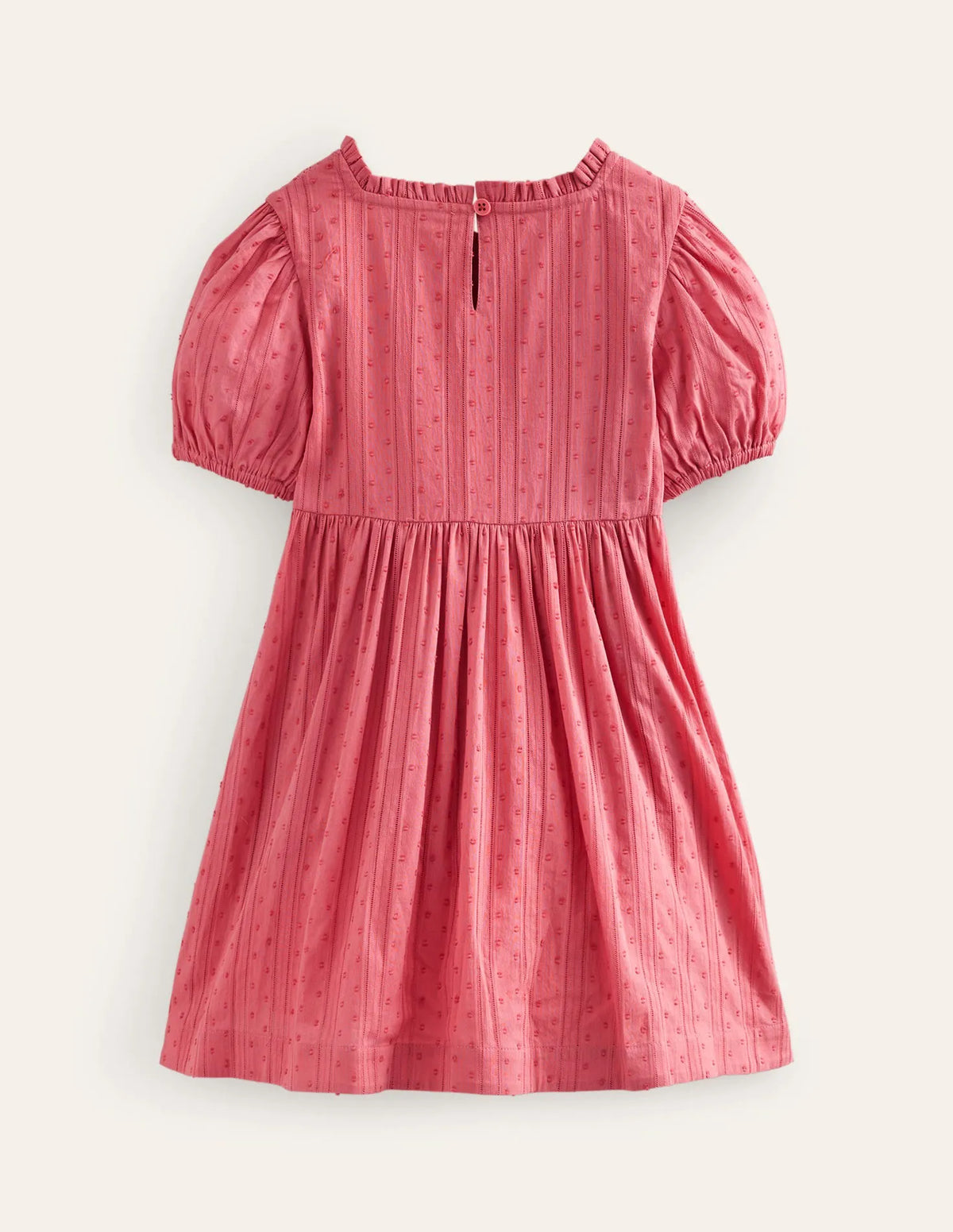 Embroidered Lace Dress-Blush Pink