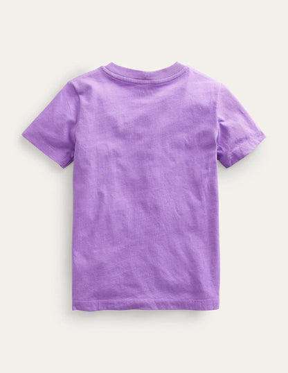Boucle Logo T-shirt-Aster Purple