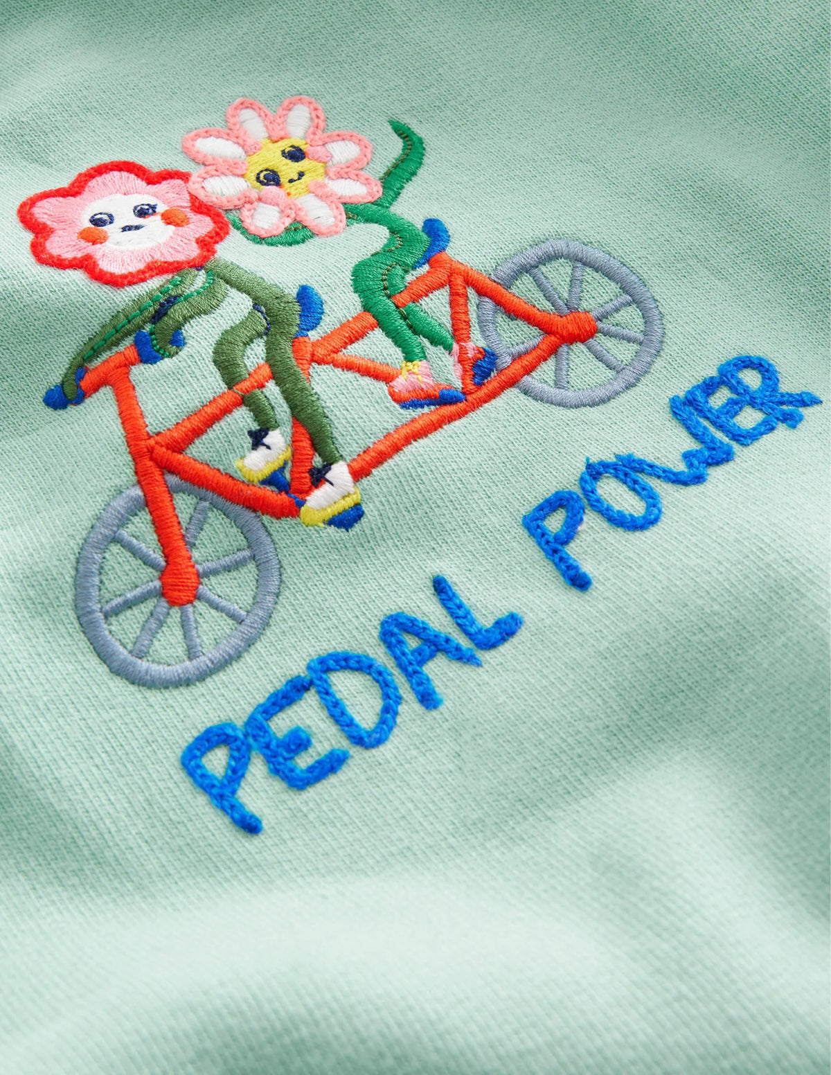 Relaxed Logo Sweatshirt-Opal Green