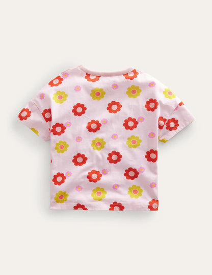 Appliqué Flutter Jellyfish Top-Fire Red Jellyfish