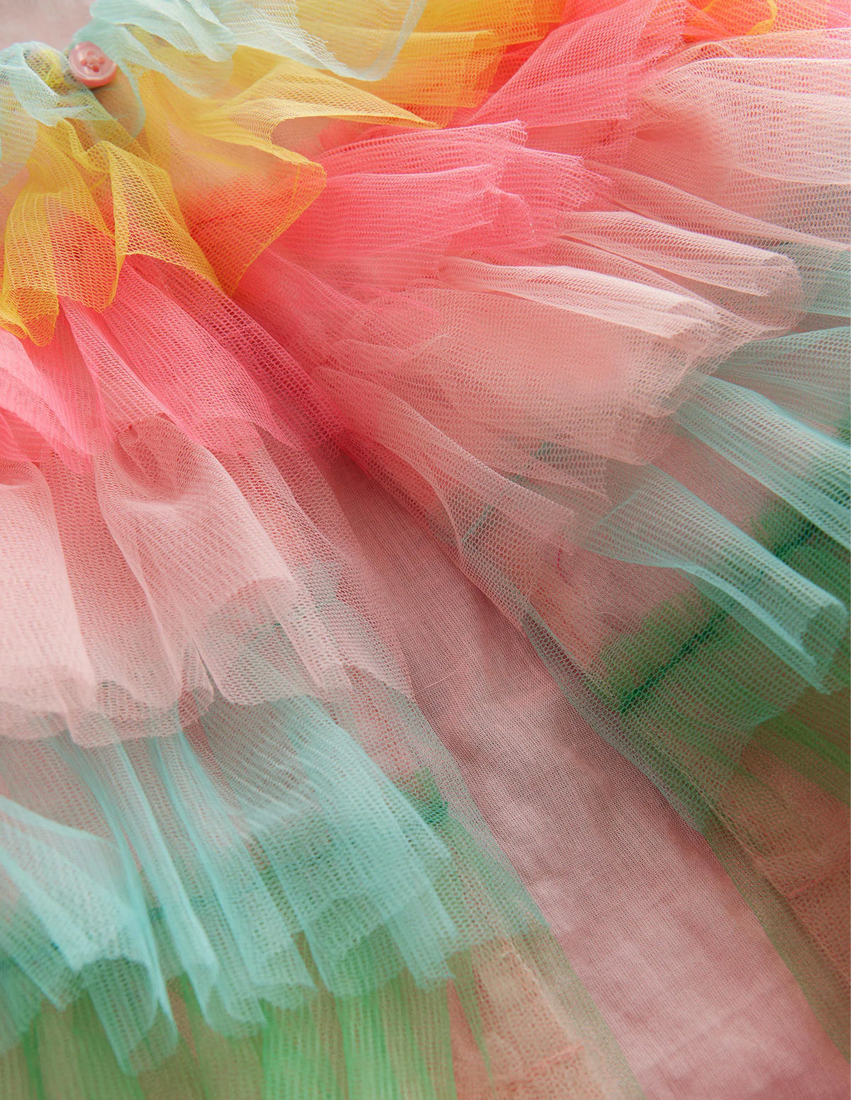 Tulle Jacket-Multi Rainbow