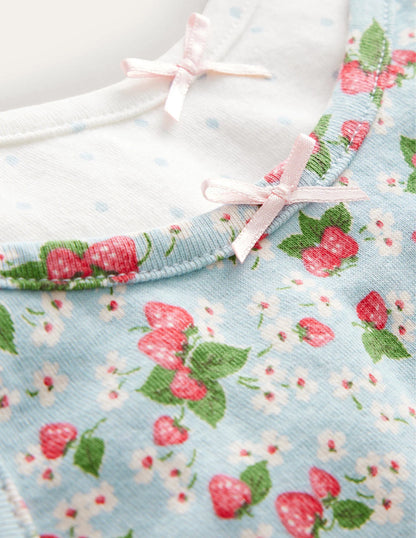 Tank Top 2 Pack-Strawberry Floral