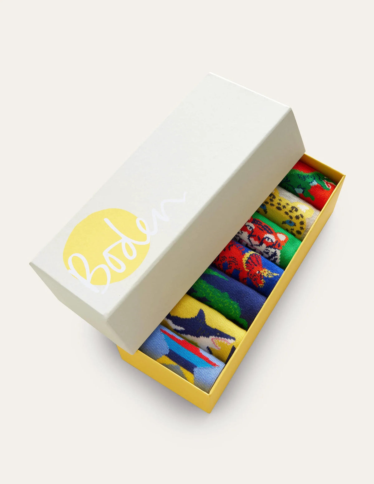 Sock Box 7 Pack-Multi animals