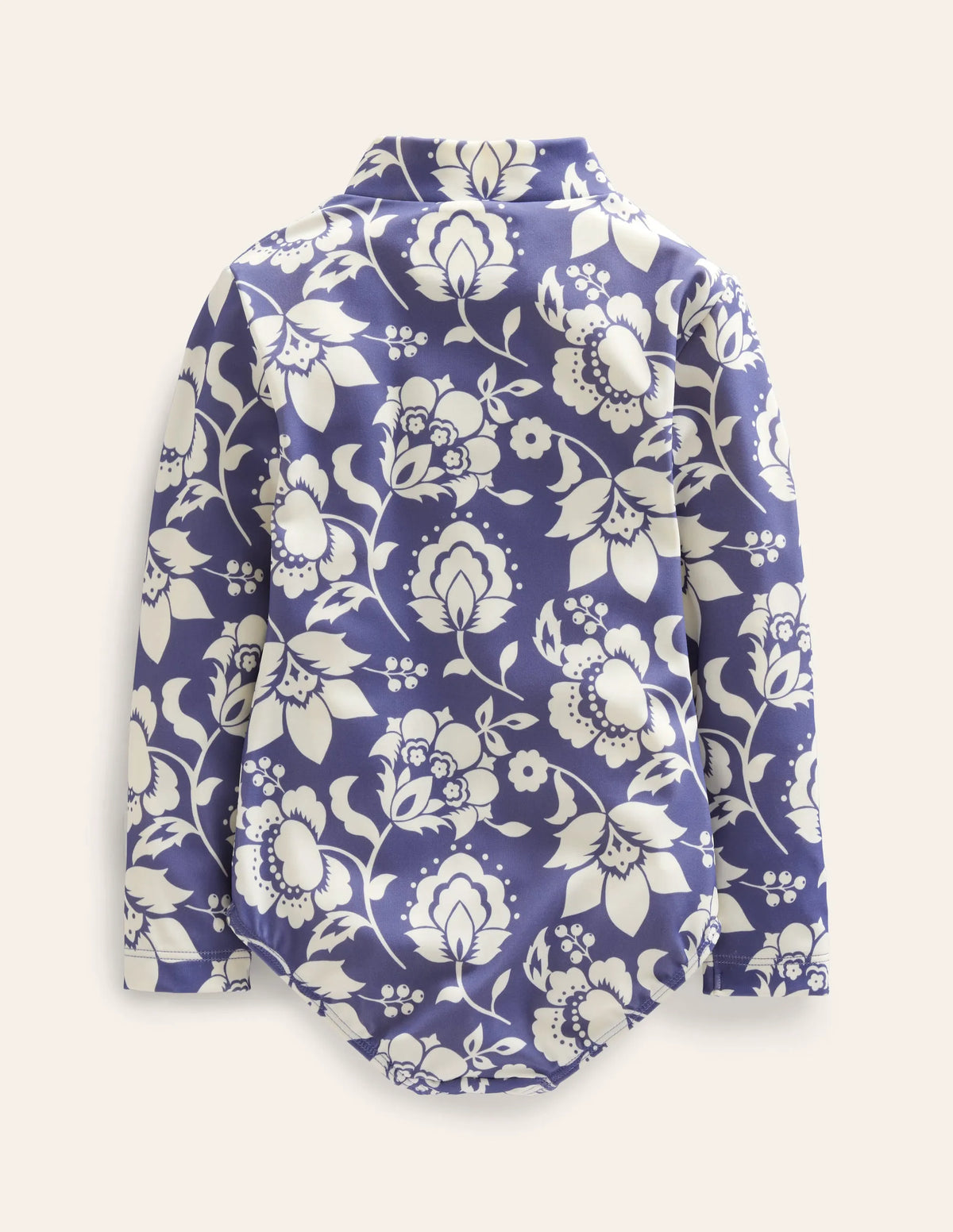 Long-sleeved Swimsuit-Soft Starboard Floral