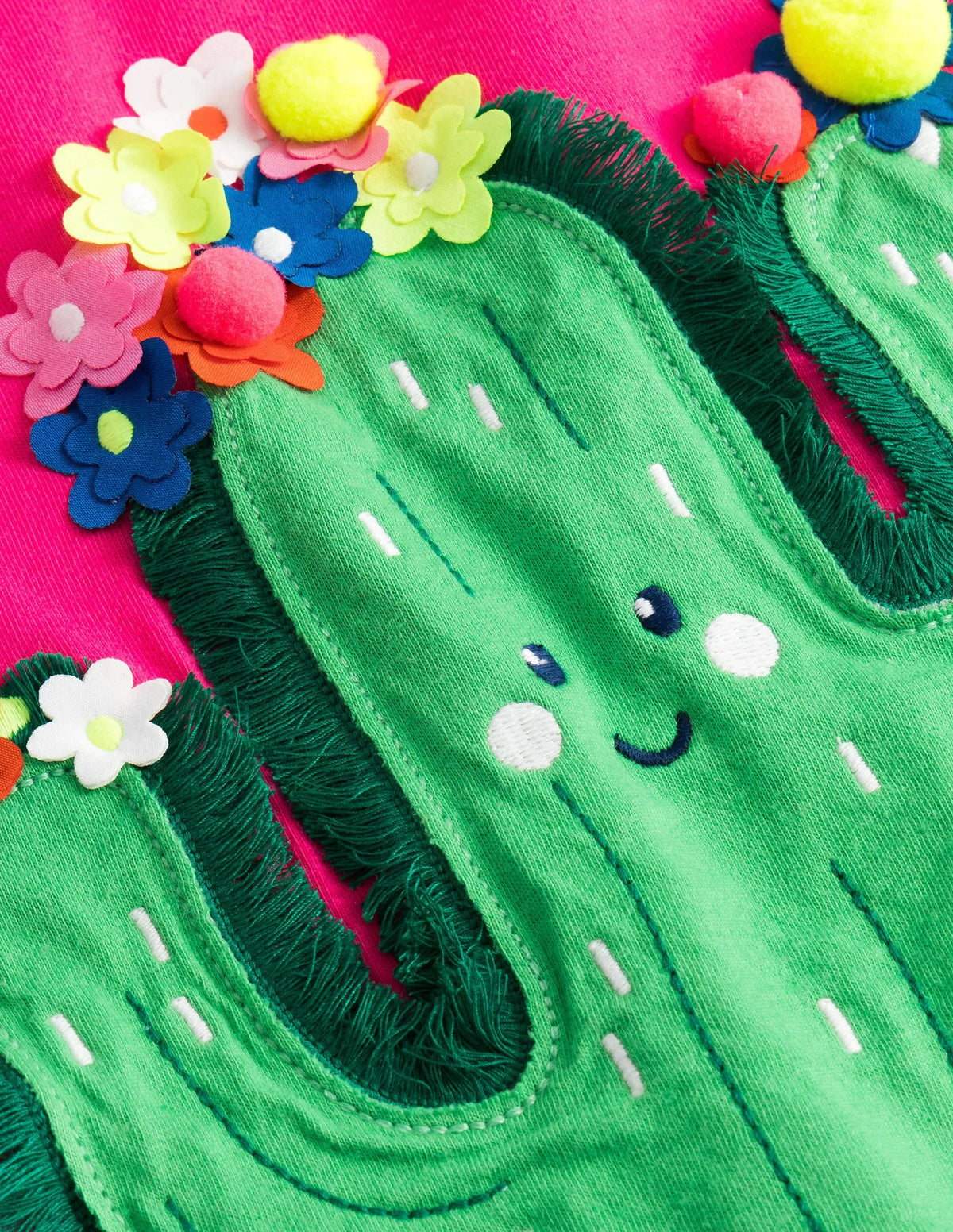 Flutter T-Shirt-Tutti Fruity Pink Cactus