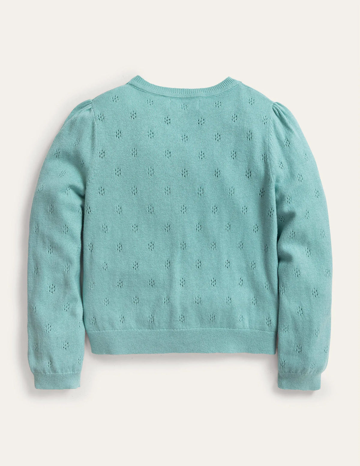 Cotton Cashmere Cardigan-Hot Spring