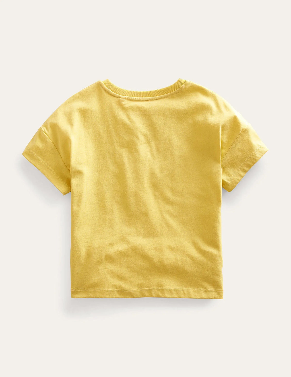 Printed Graphic T-shirt-Soft Lemon Hope