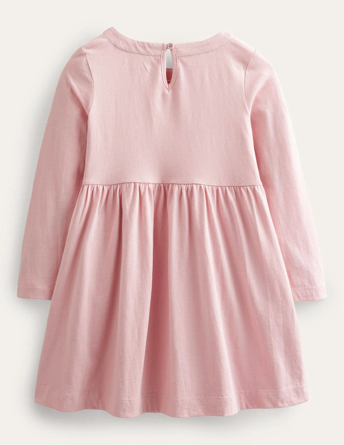 Flutter Jersey Dress-Boto Pink Butterfly