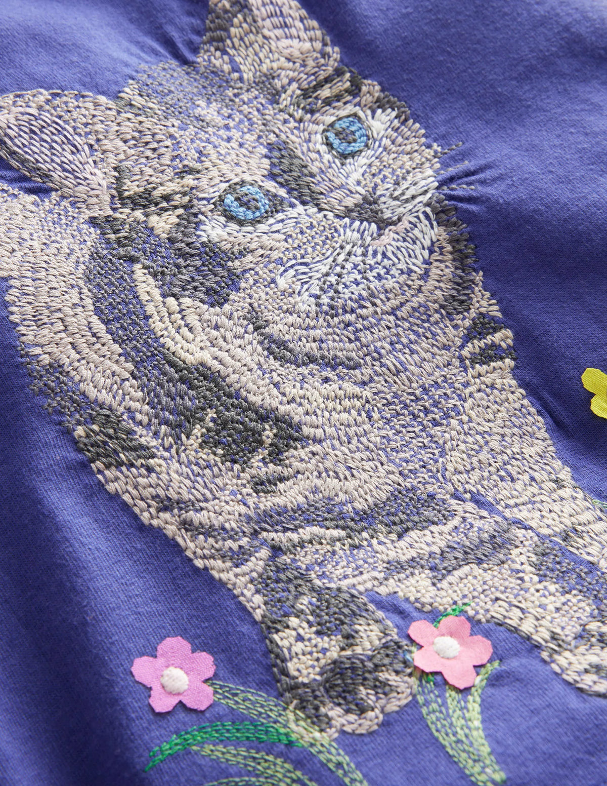 Superstitch Logo T-Shirt-Starboard Blue Cat