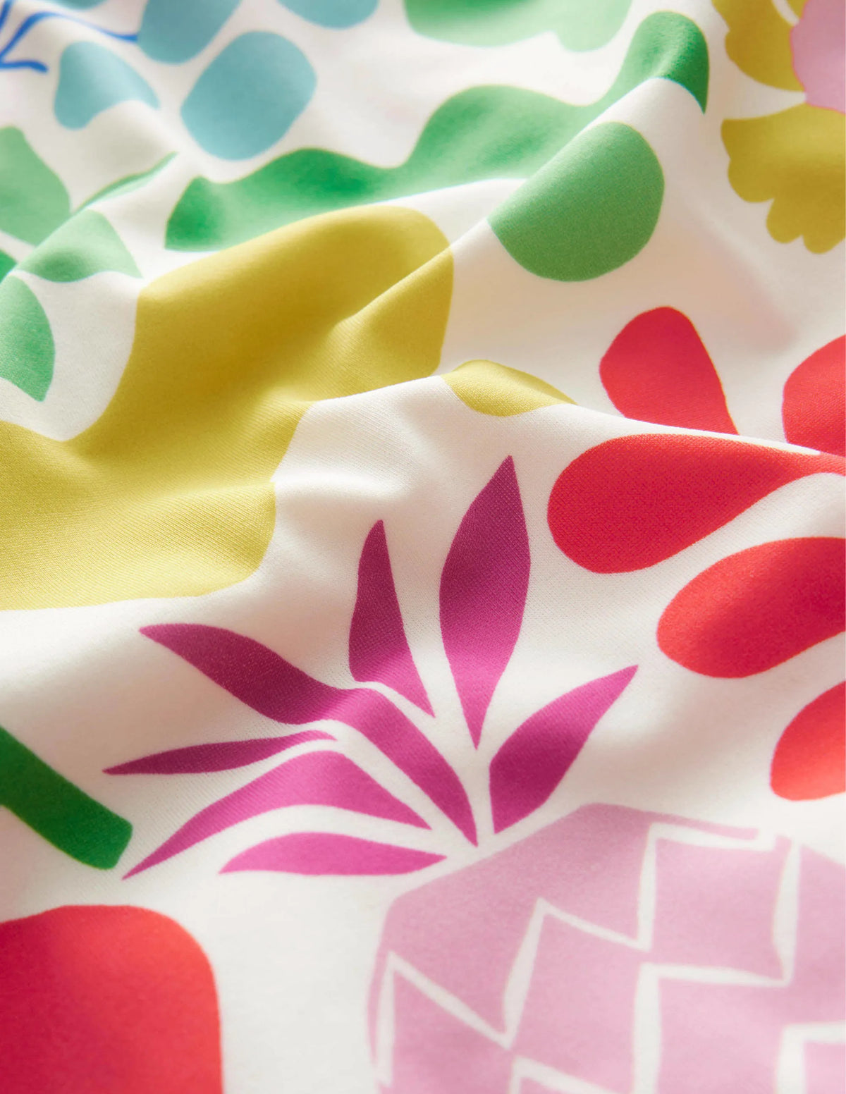 Cross-back Printed Swimsuit-Multi Geo