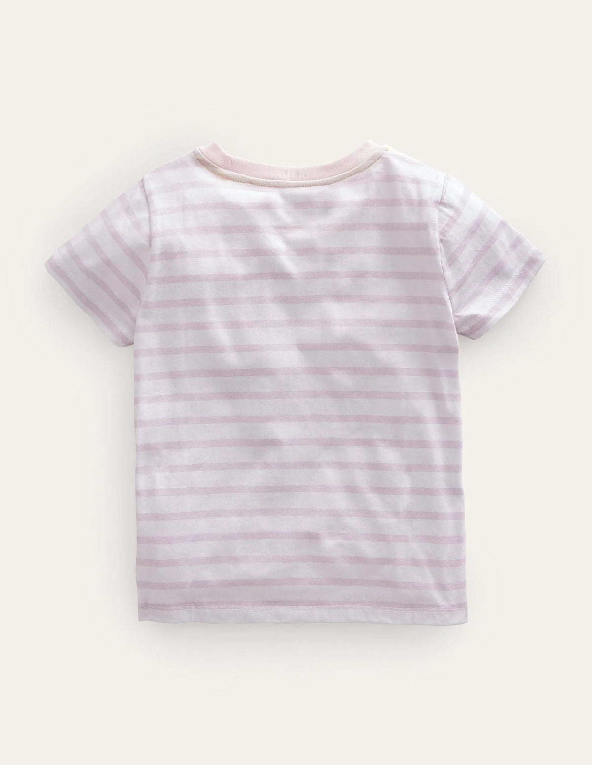 Flutter T-Shirt-Ivory/Dusty Pink Ballerinas