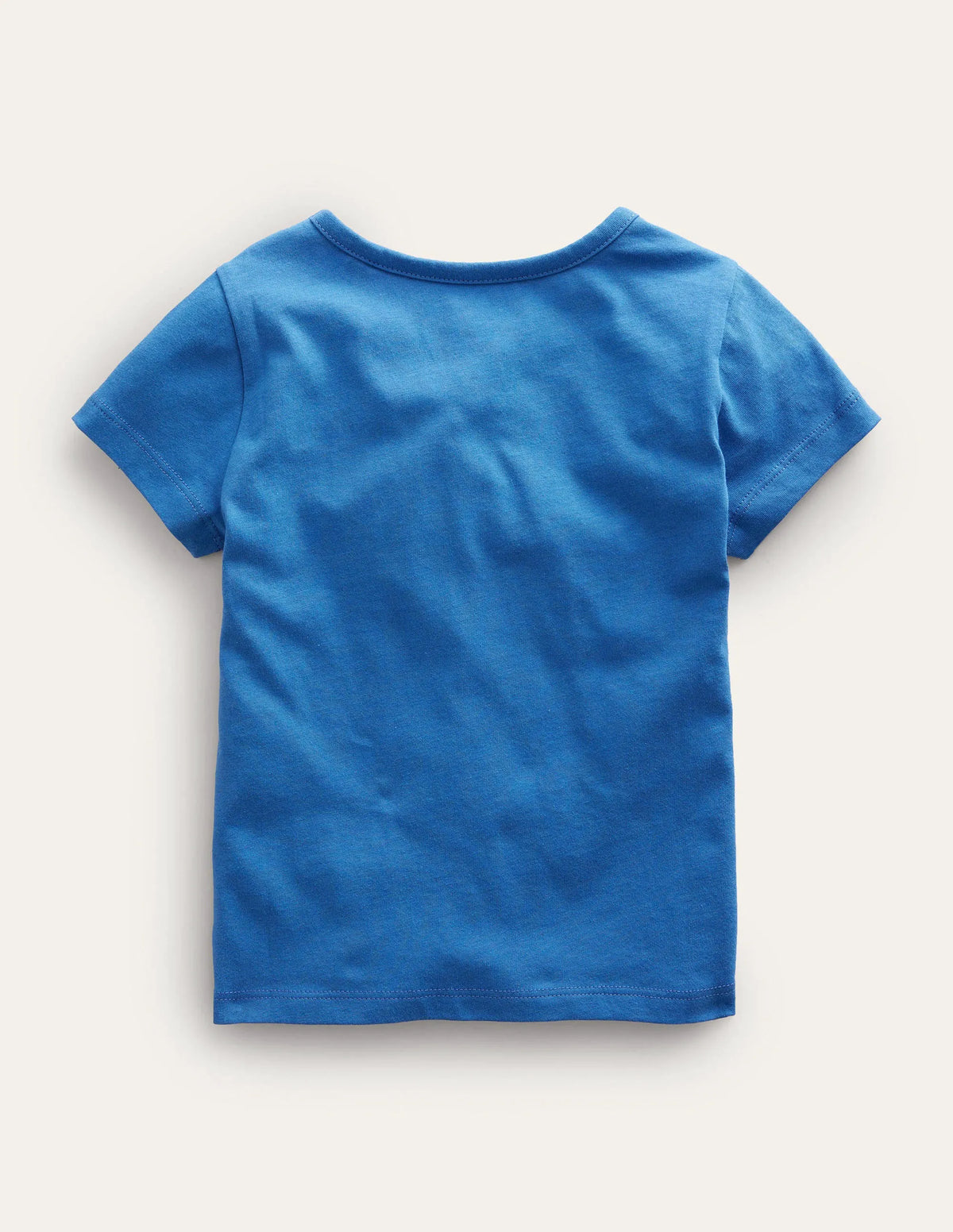 Printed Graphic T-Shirt-Delft Blue Ice Cream