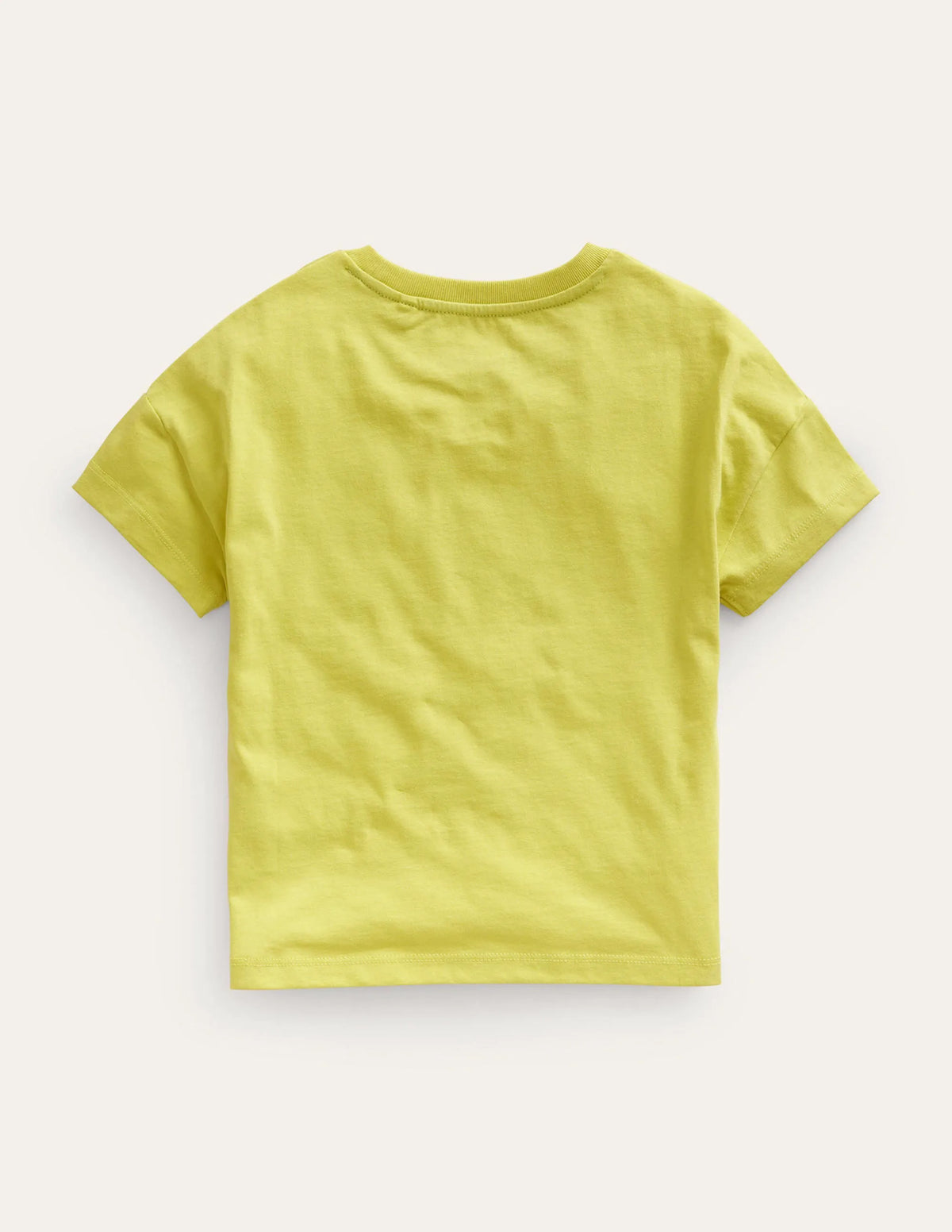 Printed Graphic T-shirt-Yellow Ocean Warrior