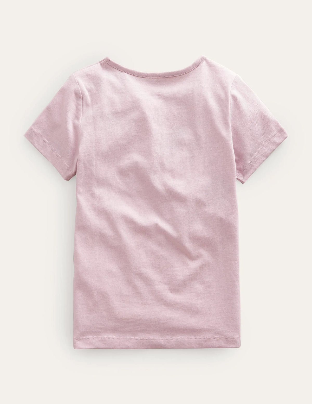 Painterly Printed T-Shirt-French Pink Lemonade