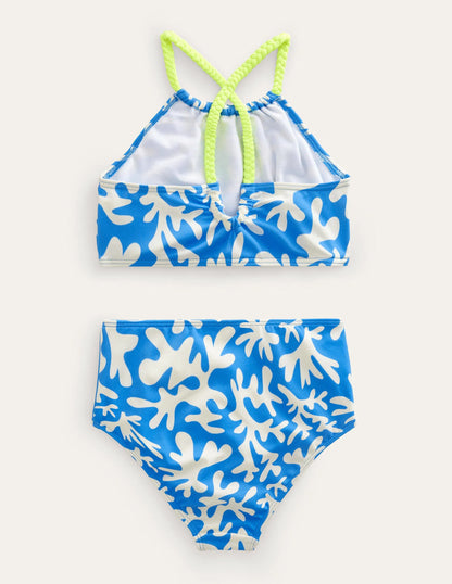 Loop Back Bikini-Moroccan Blue