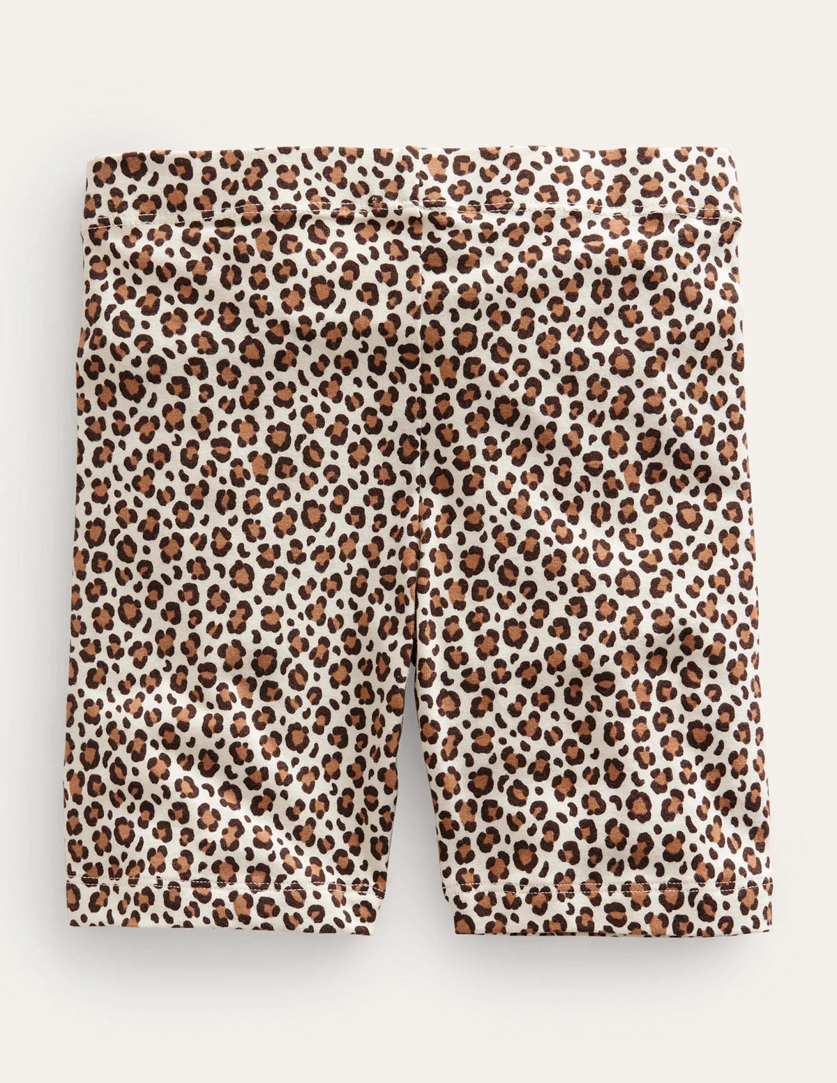 Biker Shorts-Leopard Print