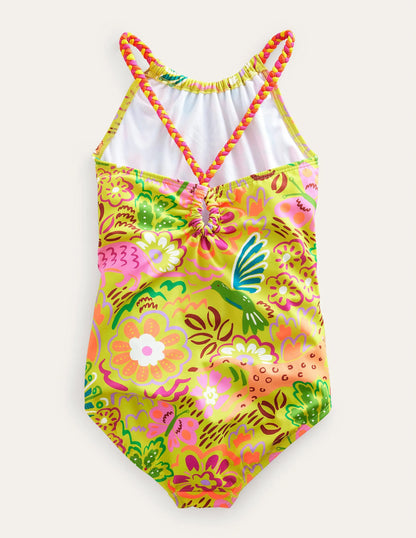 Braided Loop Back Swimsuit-Ivory, Gooseberry Animals