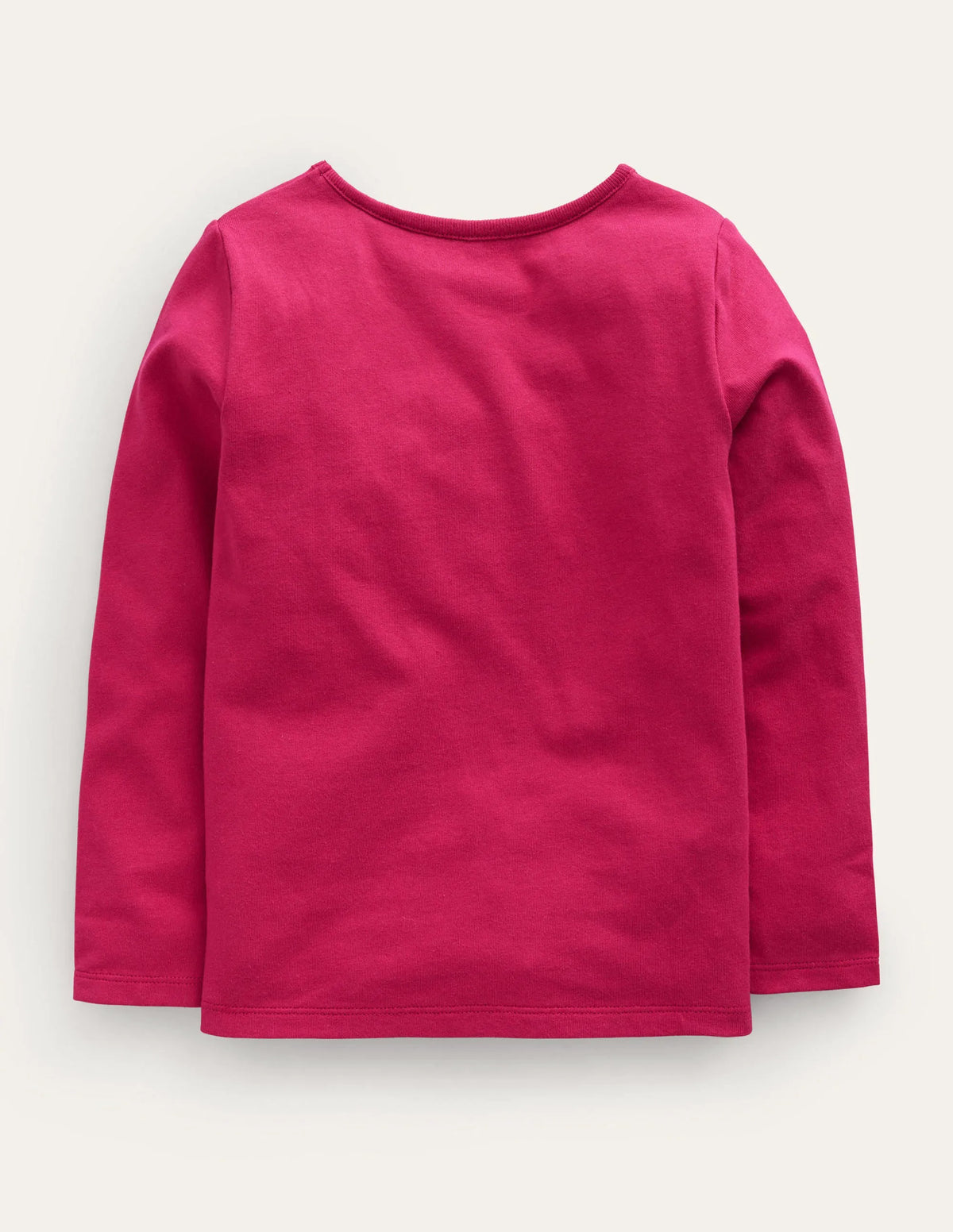 Puff Sleeve Appliqué T-shirt-Penelope Pink Deer