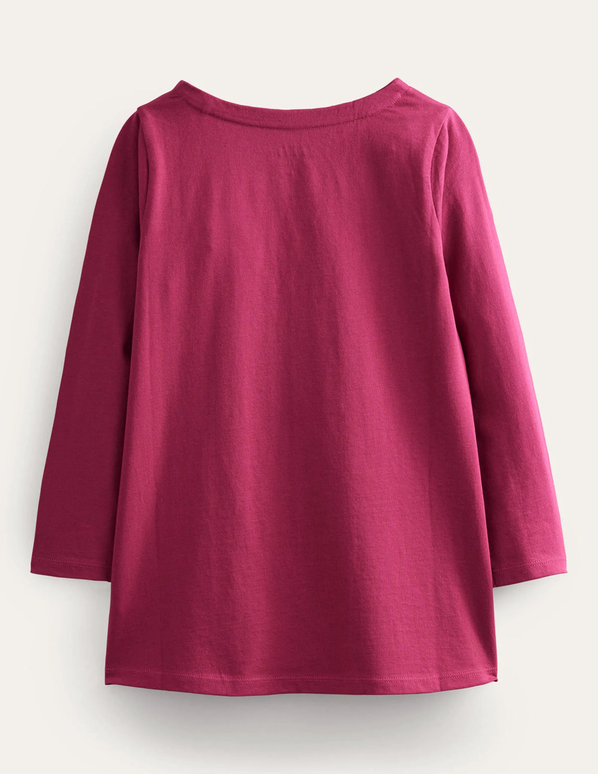 Appliqué Jersey Tunic-Penelope Pink
