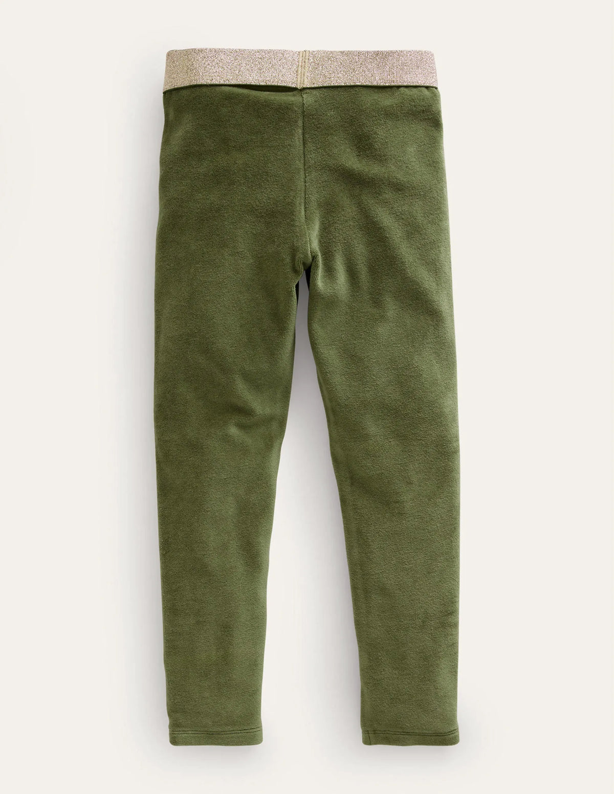 Velvet Leggings-Khaki Green