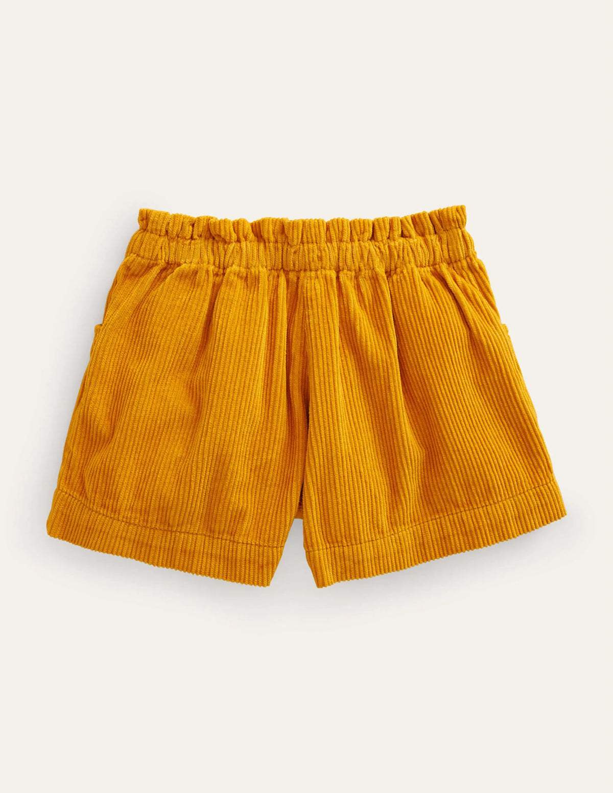 Chunky Cord shorts-Brioche