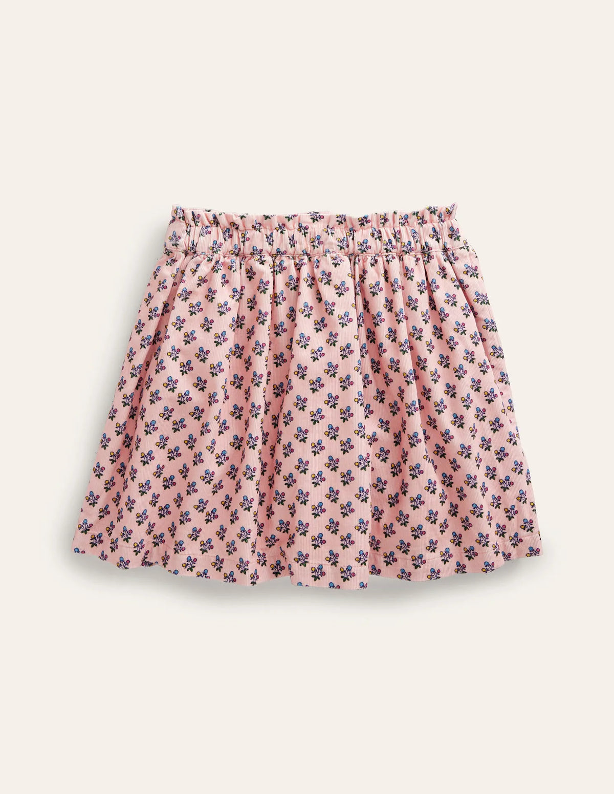 Appliqué Cord Skirt-Cord Fox Applique