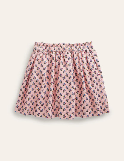 Appliqué Cord Skirt-Cord Fox Applique