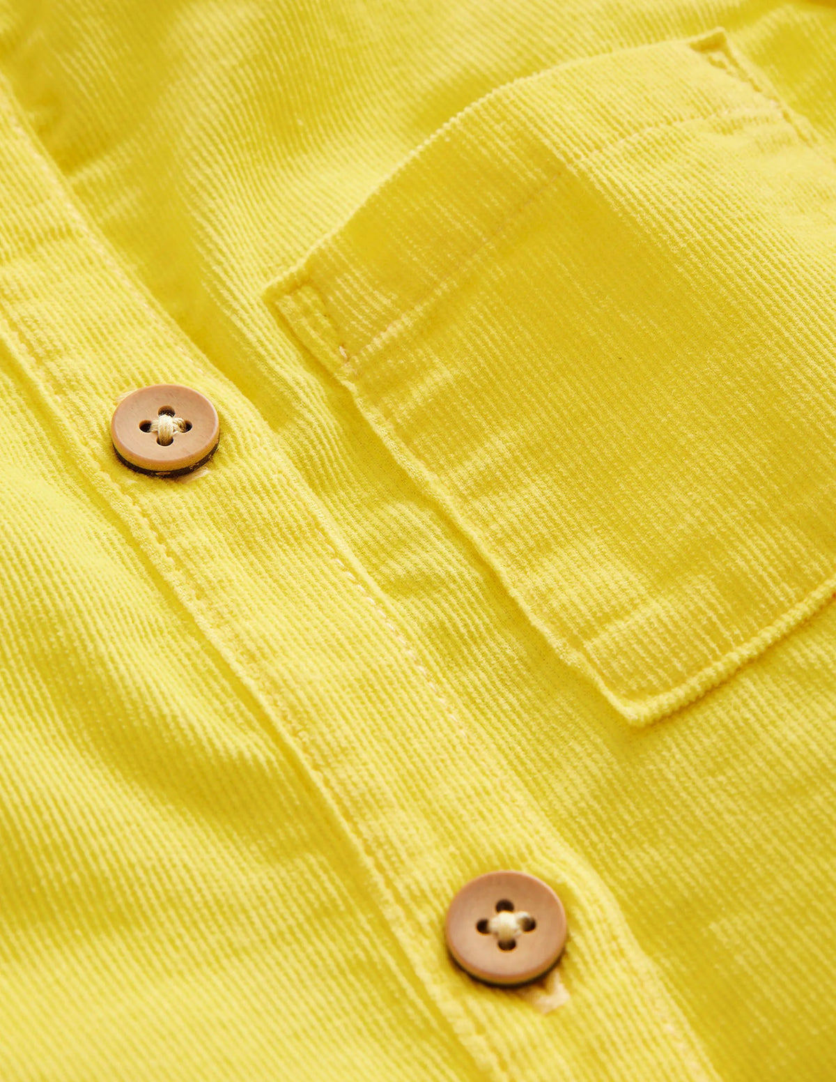 Cord Jumpsuit-Sweetcorn Yellow