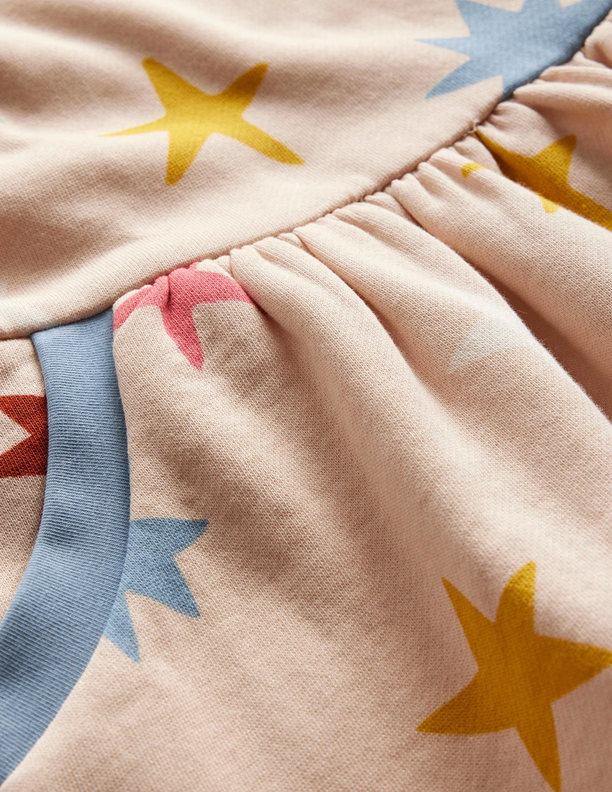 Cosy Printed Sweatshirt Dress-Sandpiper Multi Star